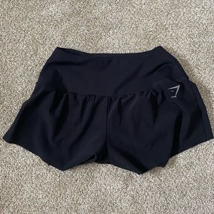 Gymshark Athletic Black Lined Shorts Women Small